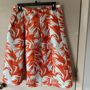H&M Tropical Skirt with pockets size 10